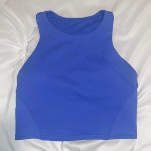 Lululemon Wunder train racerback tank top size 6 blue💙